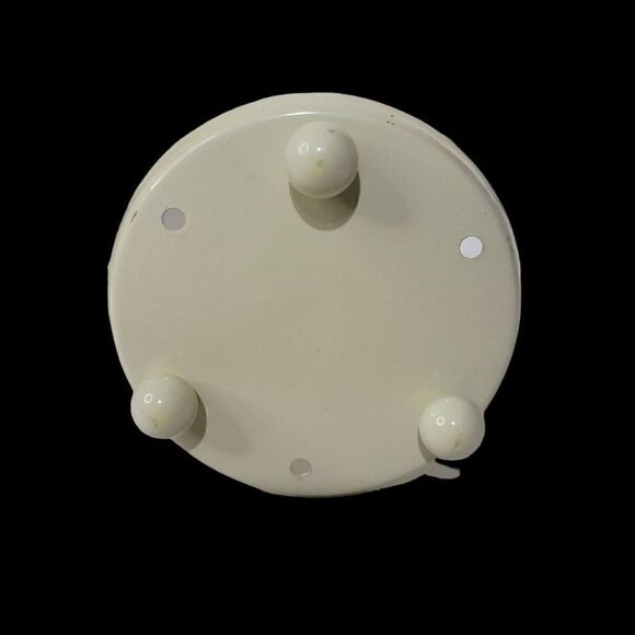 Vintage Round Glass Handpainted Candle Holder Lantern - Picture 8 of 12